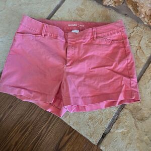 Old Navy Women's High Waist Pink Shorts